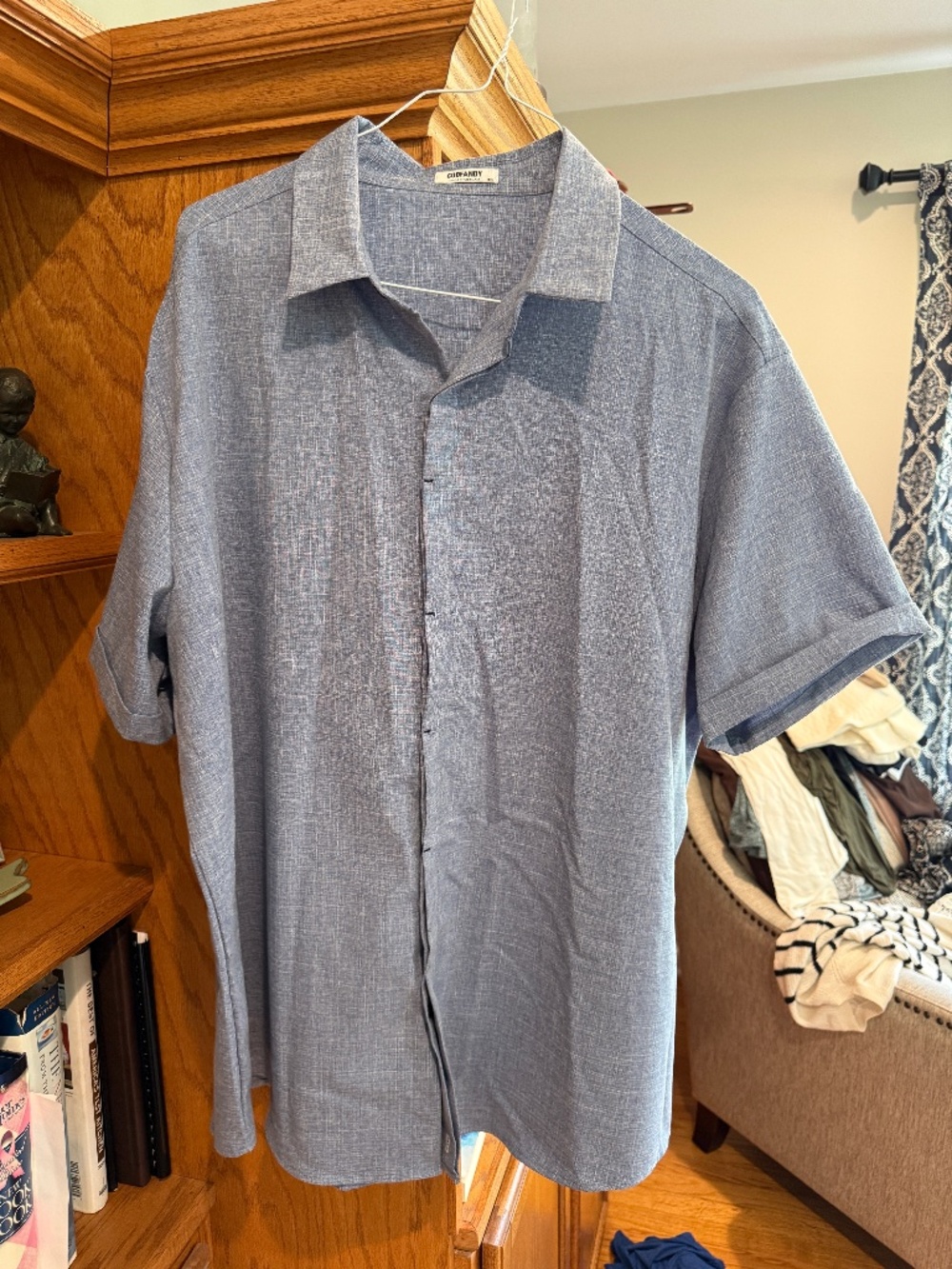 Casual Button Down Shirt, Coofandy